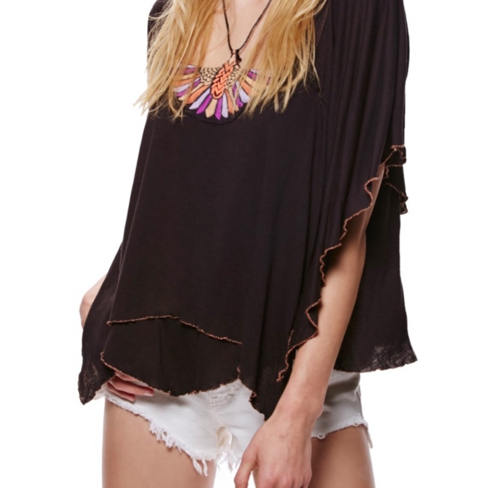 Free People Butterfly Halter Top